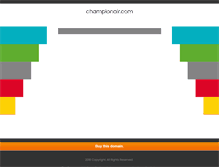 Tablet Screenshot of championair.com